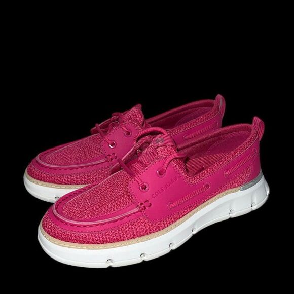 Cole Haan Shoes - Cole Haan Women's 4.Zerogrand Regatta Loafer Flats, Pink